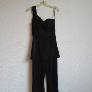 Cocktail pantskirt off the shoulder jumpsuit. White House Black Market Size 2